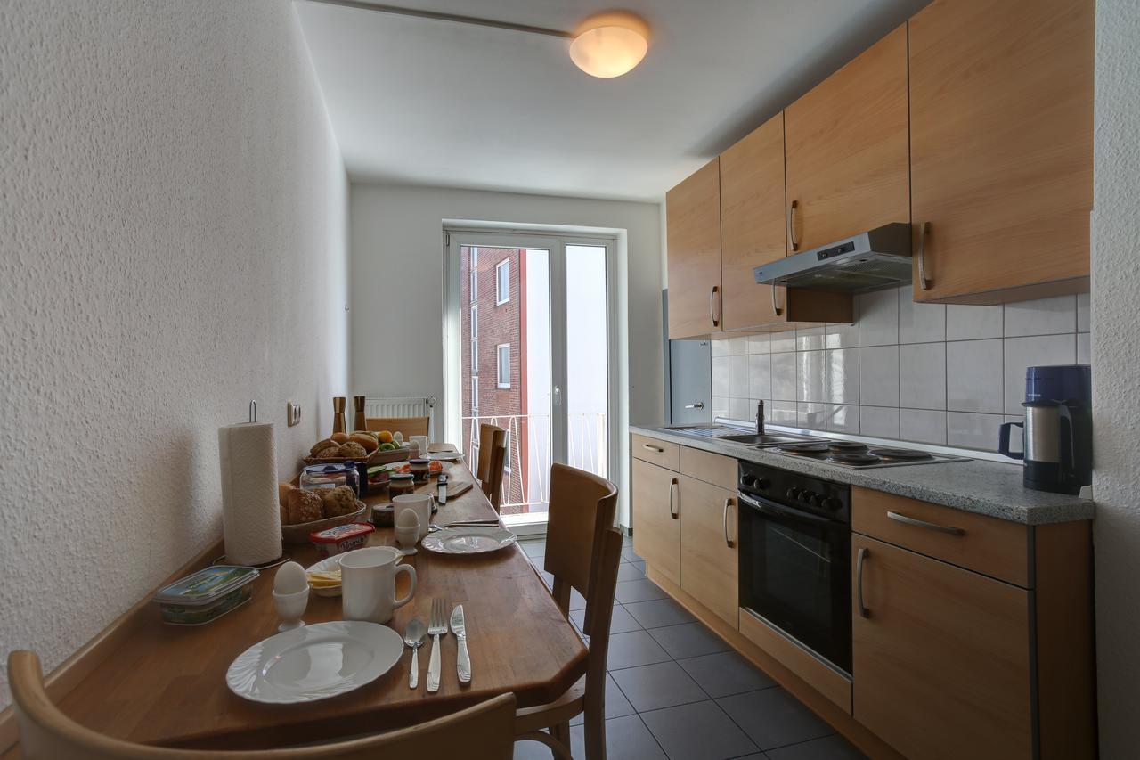 Boardinghouse Mundsburg Aparthotel Hamburg-Harburg Exteriör bild